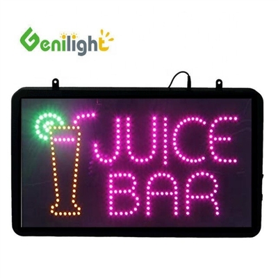 Verkaufsgegenstände LED-Neon-Schilder für frische Bagels 56*33cm Bildschirmgröße