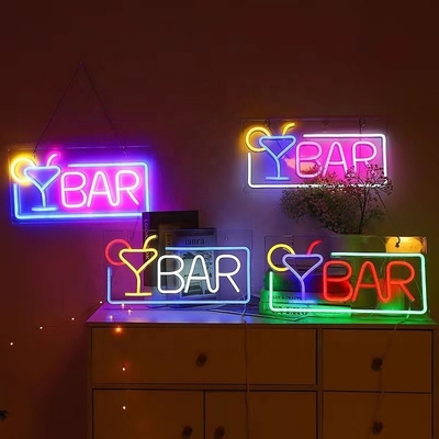5V Custom Neon Sign LED Neonlicht für Bar Wand Wohnkultur GLT-WN63