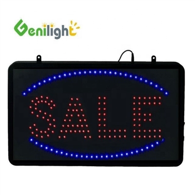 SDK-Funktion Genilight Superhelligkeit Custom LED SALE Offene Anzeige LED-Schild für den Laden