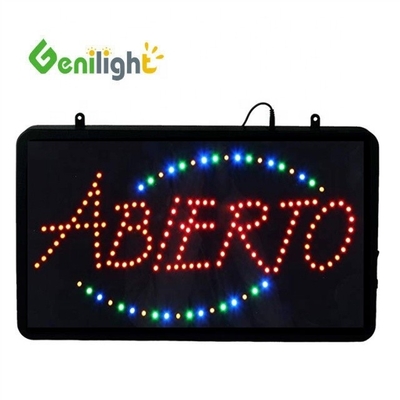 SDK-Funktion Genilight Superhelligkeit Custom LED SALE Offene Anzeige LED-Schild für den Laden