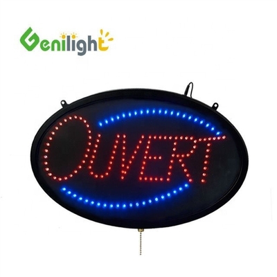 Genilight 56*33 cm Custom Neon-Betriebszeit Led Offener Schild Anzeige Funktion ANIMATION