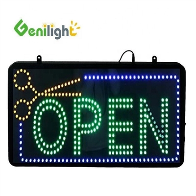 Barberscheren schneiden LED-Schild beliebte animierte Neonkette für Ihre Geschäftsanforderungen