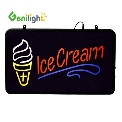 LED-Neon-Offenschild mit Animations-Display-Funktion und Acryl-Frontboard