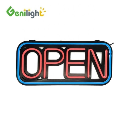 12V Eingangsspannung Genilight ABS Gesichtsschild Neon Silikon Schild 48*25cm für ABS Material