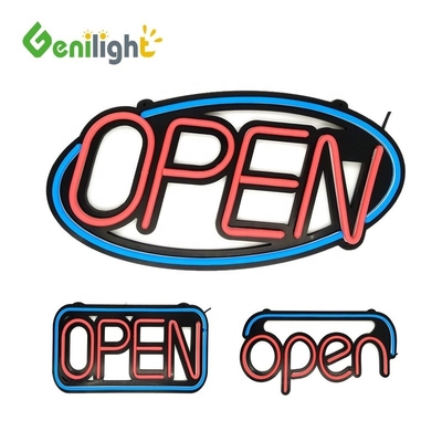 12V Eingangsspannung Genilight ABS Gesichtsschild Neon Silikon Schild 48*25cm für ABS Material