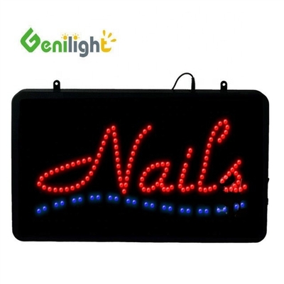 Innenbereich LED-Message Board Werbung RGB LED Nägel Schild mit Blickwinkel H/V