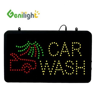 Genilight Indoor 56*33cm Hochhell- und Niederspannungs-LED-Open Sign mit RGB-Funktion