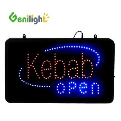 Genilight Innenraum 56*33cm Werbe-Kebab LED-Briefschild mit ABS Open-Mold Outframe