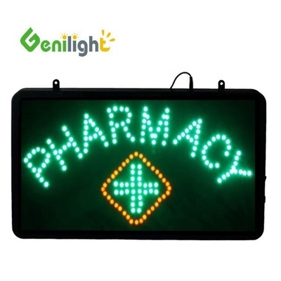 ABS offene Form Outframe Genilight 56*33 cm ANIMAL HOSPITAL LED Neonschild für Wanddekoration