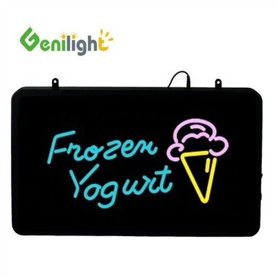Touchscreen-Typ LED Offene Schilder Blitzbrett Neonlicht für Eiswaren