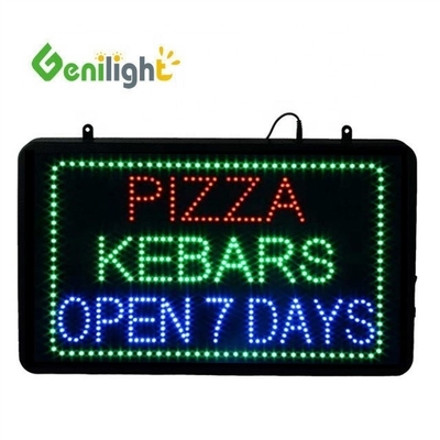 Genilight Indoor 22*13 Zoll DC12V Kebab Led Offener Lichtschild mit Super Popular Design