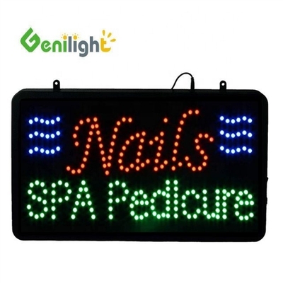 Helligkeit Genilight Indoor 56*33cm Superhelligkeit Custom LED Offene Anzeige LED Schild