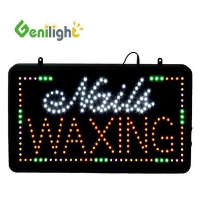 Helligkeit Genilight Indoor 56*33cm Superhelligkeit Custom LED Offene Anzeige LED Schild