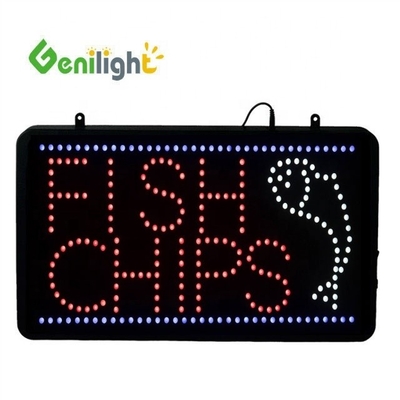 Deco-Stil Custom LED Eiscreme Kuchen Neonschild mit Acryl Front Board Display