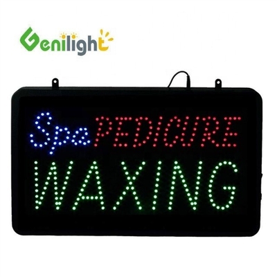 CE RoHS Innenraum 56*33cm Genilight ohne Leerlicht Blitz LED Offene Anzeige Programmierbare LED Anzeige