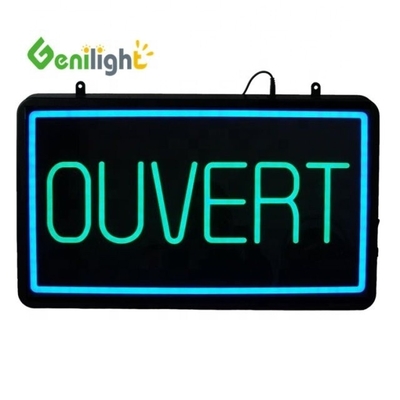 Hohe Helligkeit Blink Werbung Öffnen Shop LED-Offenen Schilder Blickwinkel H / V enthalten
