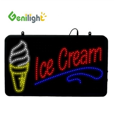 LED-Schild mit ABS-Rahmen und auffälligem Acryl-Frontboard