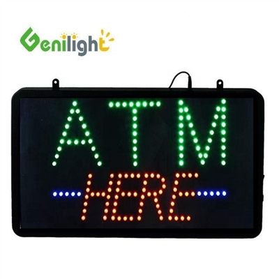 Restaurant-Hotellieferungen High-Definition-LED-Geldautomaten-Briefschild mit Hängekette von OEM