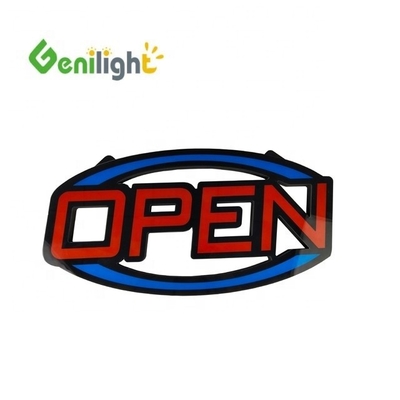 Leistungsstarkes LED-Neon-Offenschild mit CE-RoHS-Zertifizierung und Acryl-Frontboard