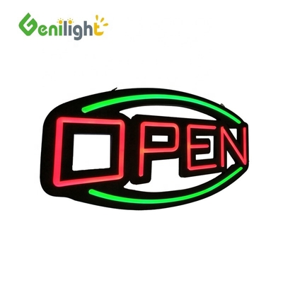 Leistungsstarkes LED-Neon-Offenschild mit CE-RoHS-Zertifizierung und Acryl-Frontboard