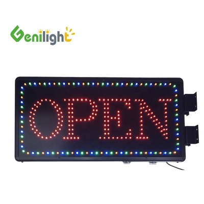 Leistungsstarkes LED-Neon-Offenschild mit CE-RoHS-Zertifizierung und Acryl-Frontboard