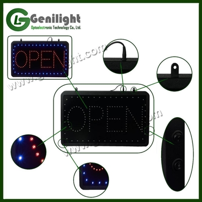 Innenwerbung 56*33cm RGB LED Bewegliches offenes Schild mit langer Lebensdauer vom Original