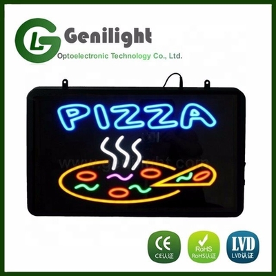 Aufladbare Batterie mit 12V Custom Pizza Neon Schild CE ROHS LVD zertifiziert