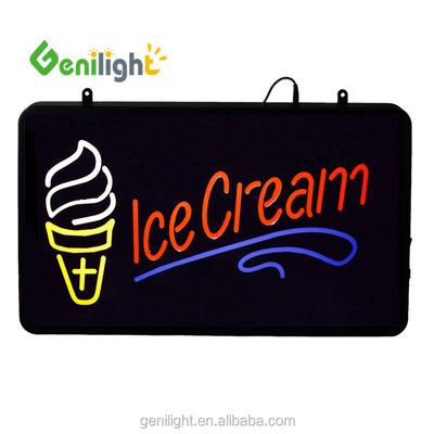 angepasste High Visibility LED Eiscreme Schild mit Lampe Lichtquelle