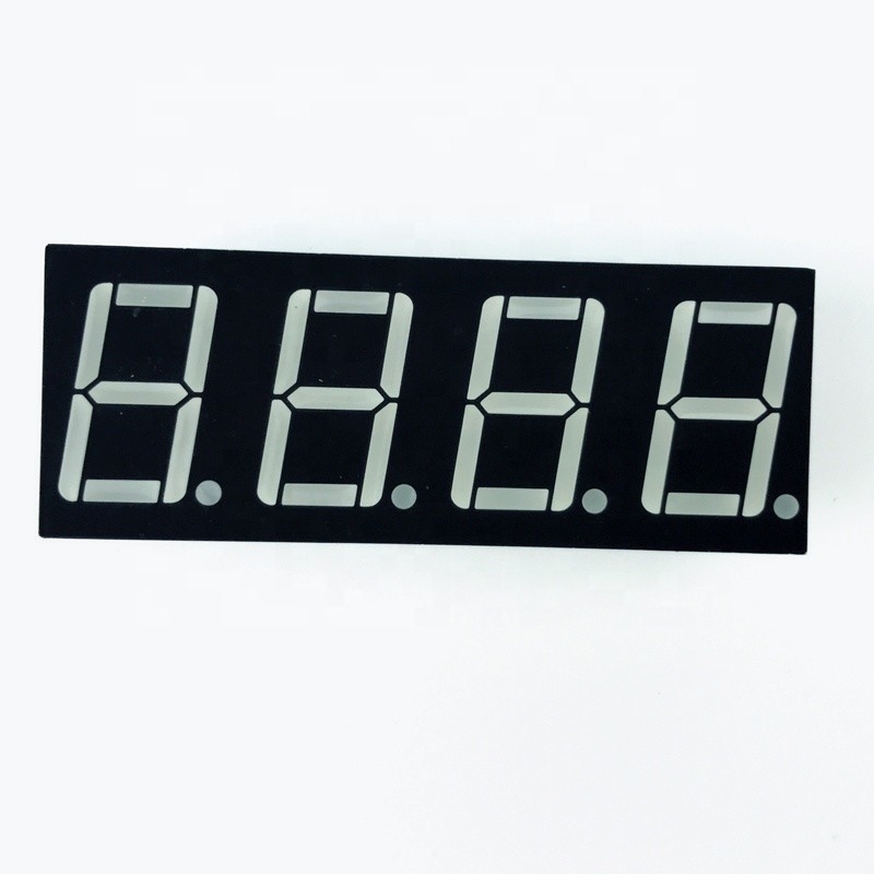 Innenraum 0,28 &quot;Vierstellige LED-Display-Platte mit rotem Rohr-Chip-Farbe