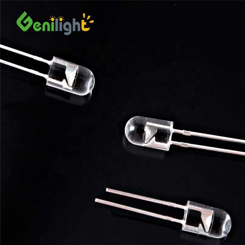 F3 3MM 2-Pin Highlight LED-Glühlampe Emissionsdioden Rot/Grün CC -40-60 Kapazität Vr