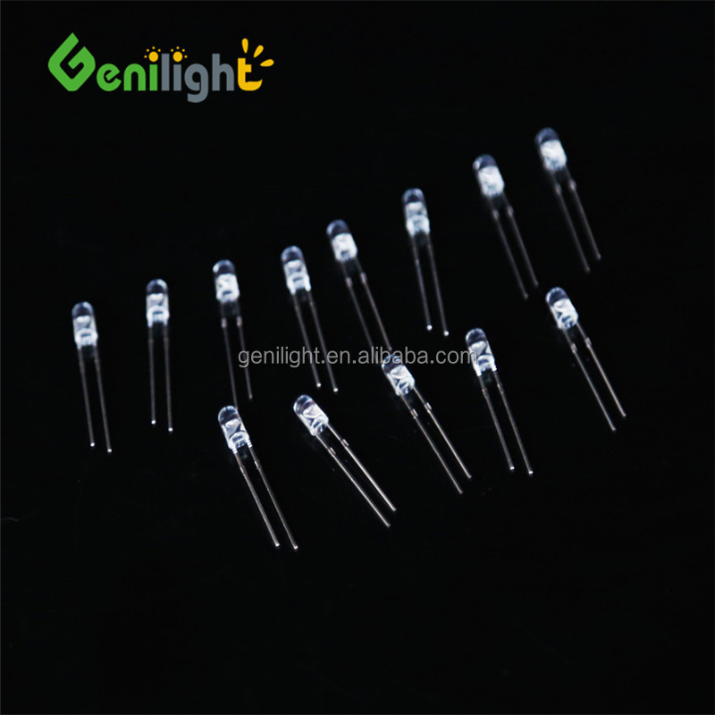 Spannungsspitze Umgekehrt Max 3mm LED Blinkende Diodenkerze Blinkende 2,2-3V 20 MA Licht