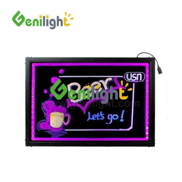 Ultrafeine gehärtetes Glas oder Actyl-LED-Message Board mit AC 110 V-240 V-Eingang