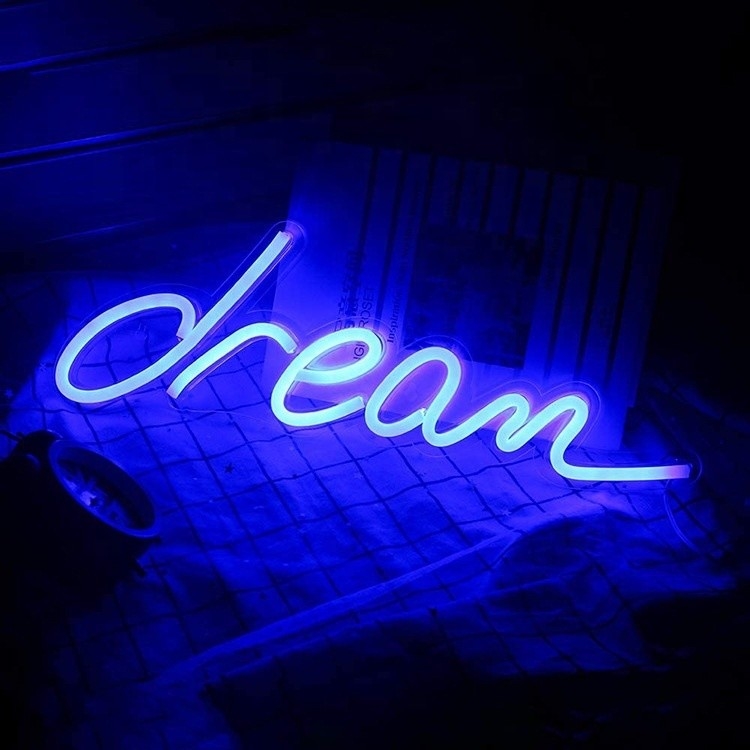 Entwerfen Sie Ihr eigenes LED-Neon-Schild mit benutzerdefiniertem Text Spannung 5V Lebensdauer 50000 Stunden