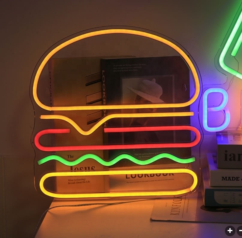 50000 Stunden Lebensdauer Humberg Neonlicht für Schlafzimmer Wanddekoration Cool Led Schild Design