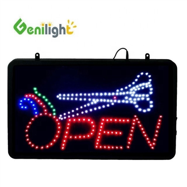 Energieeinsparung Anpassung Neon LED offen geschlossenes Schild für Shop Cafe Bar Pub Genilight