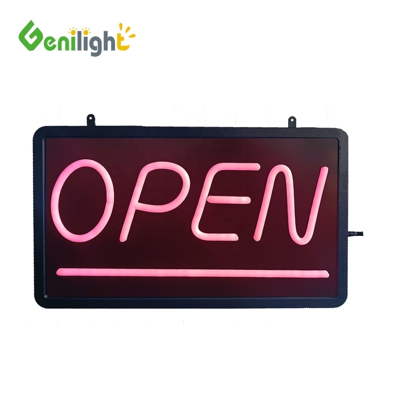 ABS-Open-Mold Outframe LED Neon-Open Sign mit GLT-LSN5633C-001, GLT-LSN5633C-001 angetrieben