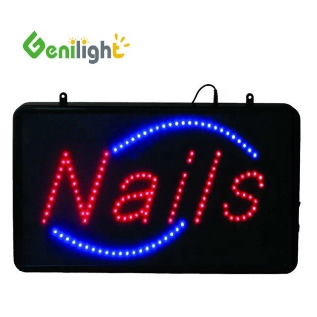 Innenbereich LED-Message Board Werbung RGB LED Nägel Schild mit Blickwinkel H/V