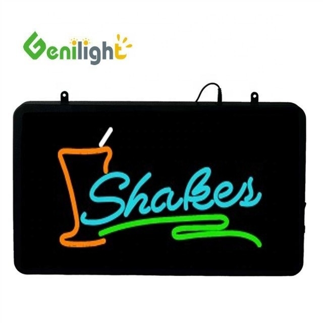 56*33 Zoll Panel Größe Genilight LED NEON OPEN Schild perfekt für Innenwerbung
