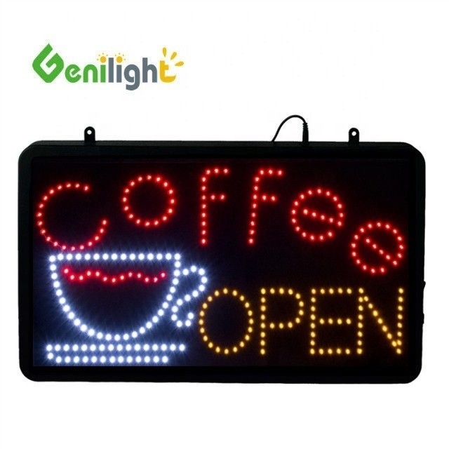 Farbenfrohe 12v Acrylplatte LED-Display-Panel für Cafés