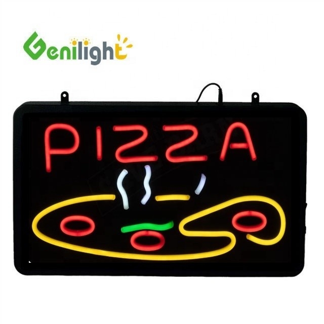 High Resolution Genilight 22*13 Zoll PIZZA Logo LED Neon Schild mit CE RoHS vom Original