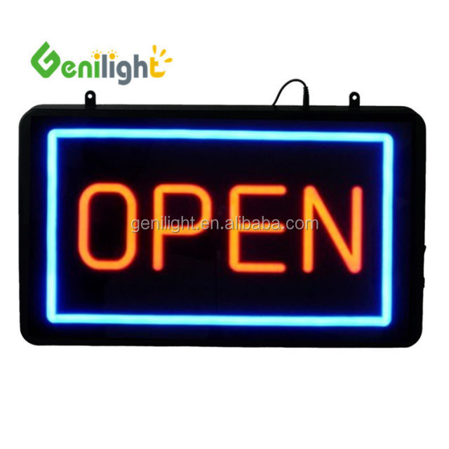 Wasserdichtes Werbe-Pizza-Shop LED-Neon-Schild mit Acryl-Vorplatte
